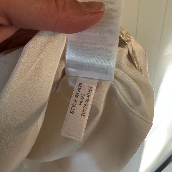 J. Crew Rose Gold Floral Blouse & Skirt Set - Picture 9 of 15